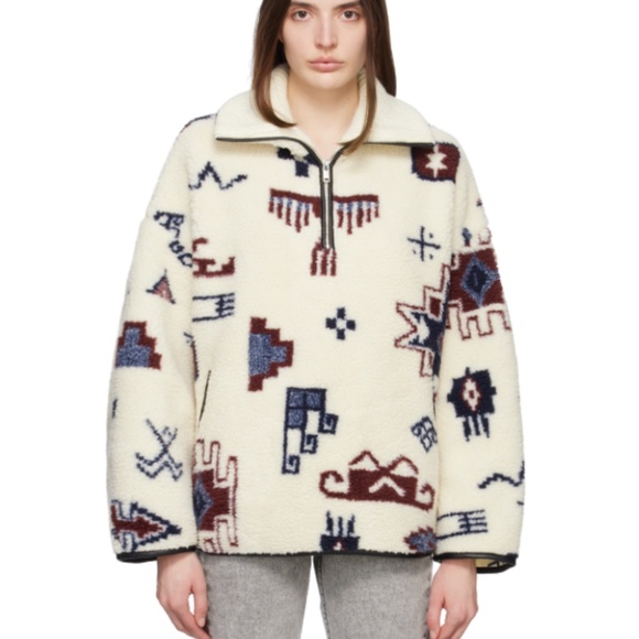ISABEL MARANT ÉTOILE Off-white Marner Sweater - Picture 1 of 4